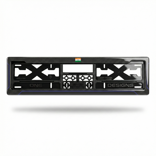 ONEDESIGNS Hyundai Edition Gel Number Plate Frame – Premium 3D Gloss Finish | Universal Fit for All Cars